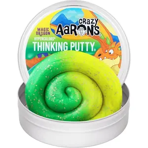 Thinking Putty® - Magic Dragon Hypercolor - Color Changing Putty for Kids and Adults in a 4" Tin - Creative and Endless Fun, Stress Relief Therapy Toys, Never Dries Out - Made in USA