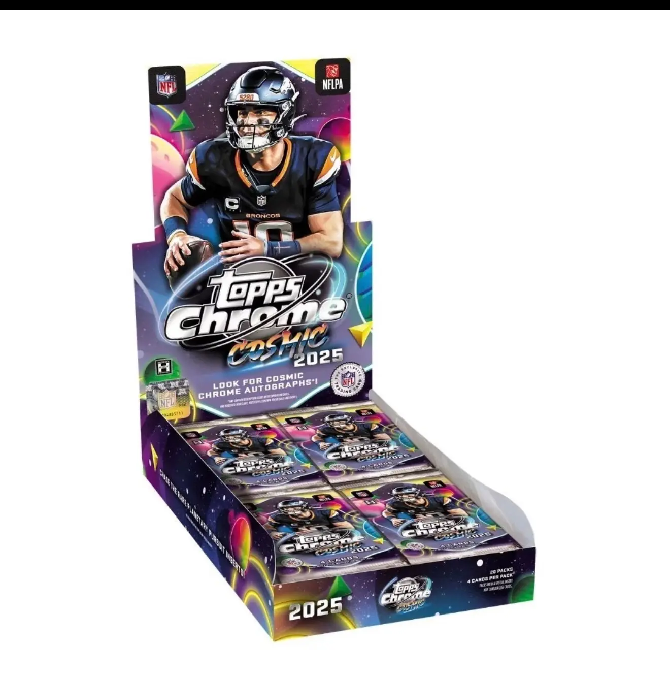2025 Topps Chrome Cosmic Random Number Team Break 1 Box Break