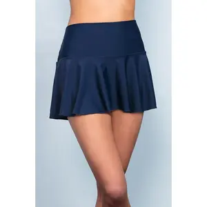 Ruffle Skirt - Navy