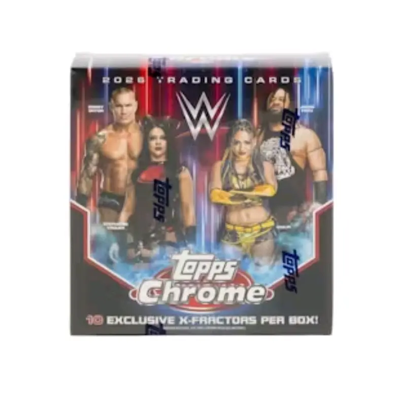 2026 Topps Chrome WWE Wrestling Mega Box