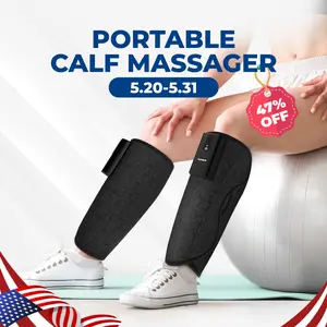 CINCOM Wireless Portable Leg Massager with Calf Airbags, Customizable Modes, Adjustable Intensity Levels - Portable Muscle Massagers, Self Care Products, Gifts for Women, Women Gifts for Relaxation [SummerVibes]