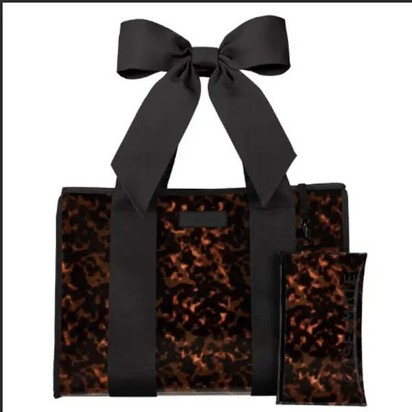 Case Mate Tortoiseshell Bow Jelly Tote