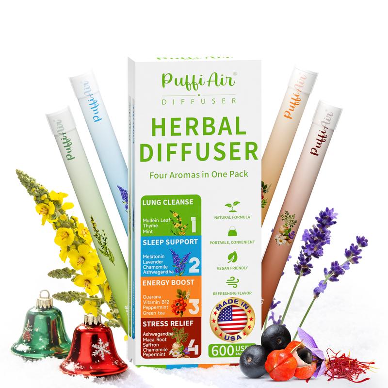 Natural Herbal Diffusers – Pure herbal for Lung Support, Sleep Support, Energy Boost& Relaxation-Mullein & Thyme/peppermint extract/Lavender/Dandelion Natural Herbal Diffusers – Pure herbal for Lung Support, Sleep Support, Energy Boost& Relaxation-Mullein & Thyme/peppermint extract/Lavender/Dandelion