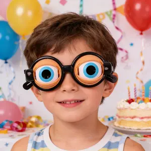 Novelty Blinking Eye Mechanism Glasses, Casual Style Decorative Eyewear, Perfect for Selfies Entertainment & Fun Gifts for Friends