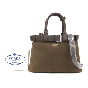 Pre-owned PRADA Suede Shoulder Bags 12.99'' R3819 Shoulder Bag C1369713054 0226 T2 Ella