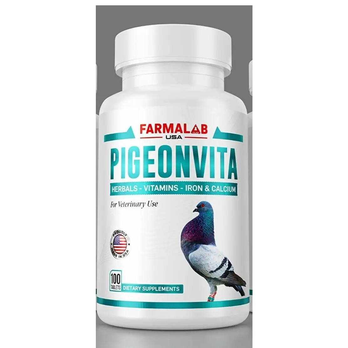 Pigeonvitaaa  Vitaminai  Completa para Palomas Multivit Pigeon 100 Tabletas