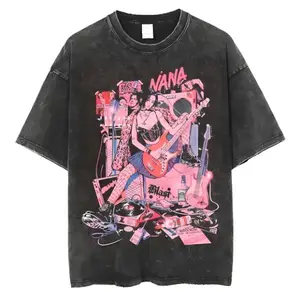 Nana Osaki Vintage T-Shirt, Rock Star Graphic Tee, Nana Merch Shirt, Unisex Streetwear Top for Men, for Women