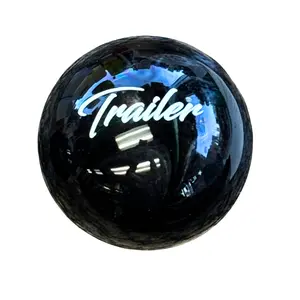 Twisted Shifterz Truck Brake Knob - Pearl Engraved, V2 Replacement, Car Interior Gear Stick Accessory