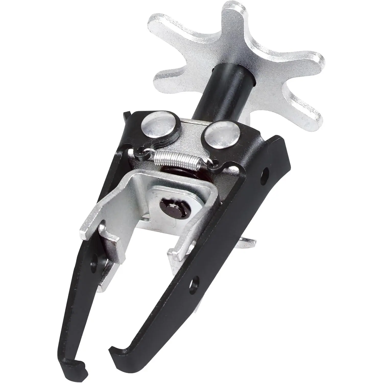 SMOTIVEPRO Universal Overhead Valve Spring Compressor Tool, Rust & Corrosion Resistant Metal Automotive Engine Tool for Cars & Light Trucks, Built-In Offset, 0.44kg, 14.5*22*2.8cm