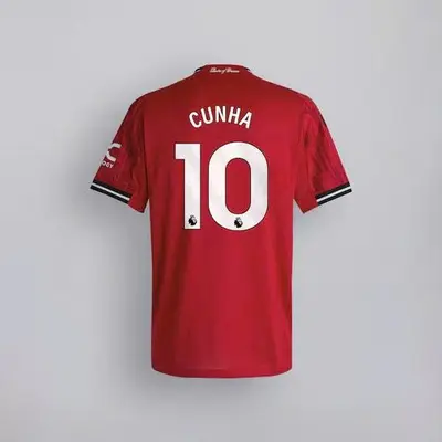 White Manchester United Jersey TikTok Shop