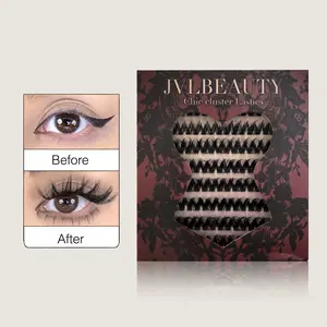 JVLBEAUTY【Serpent Muse】Euro-American Edgy Style False Eyelashes, D Curl, Voluminous, Asian-Inspired Look