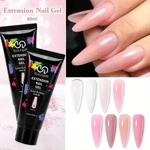 Professional Nail Art Kit, Quick Shape Extension Gel, Long-Lasting Color Box, Beginner-Friendly Home Manicure Set, Essential for Newbies