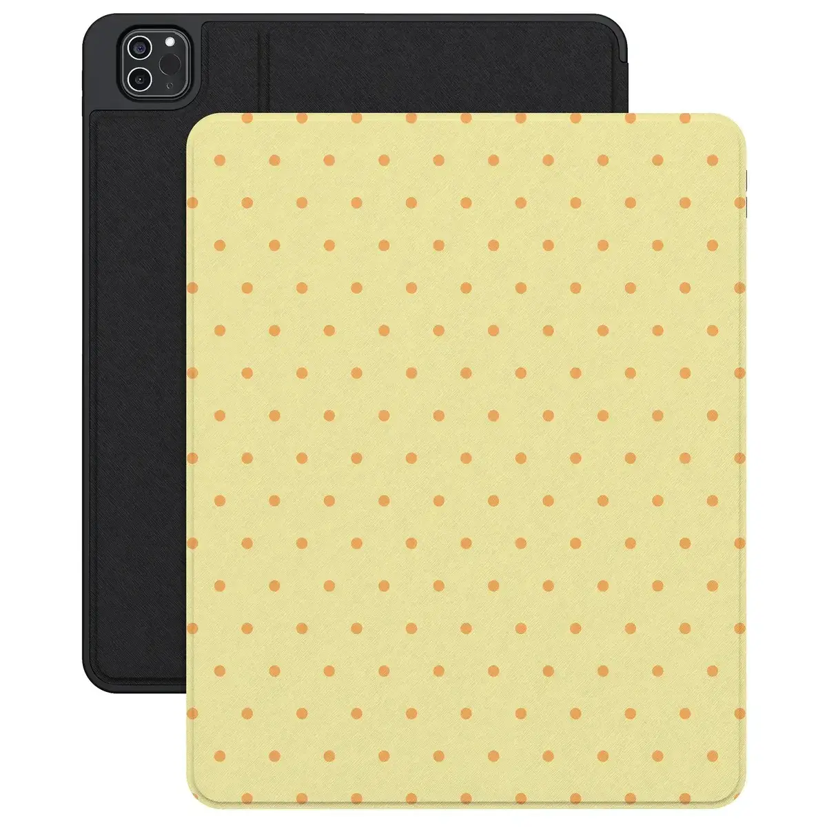 Casely iPad Case | On the Dot | Yellow Polka Dot
