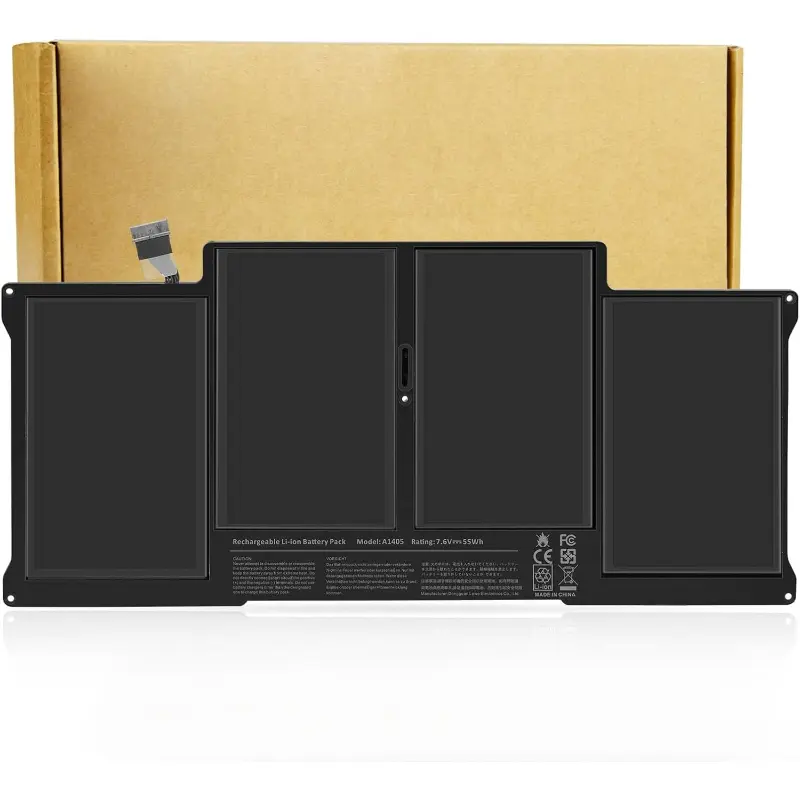 A1466 【A1405】 battery replacement for MacBook Air 13 inch A1466 (Mid 2012,Mid 2013,Early 2014, Early 2015,2017) A1369(Late 2010, Mid 2011 Version) 7200mAh,fits A1496 A1405 A1377 [Upgraded 3.0]
