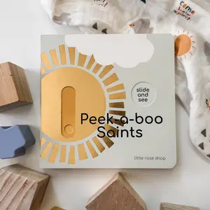 Peek-a-boo Saints Catholic Board Book