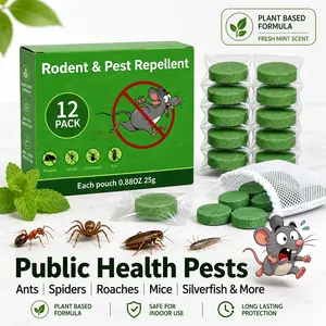 12/28pc-Mouse & Rat Repellent Balls -Peppermint Lemon Oil Mice Repellent for Rats Spider Pests,Safe for Pets & Kids, 30 Days Effective Mouse Deterrent Indoor/Outdoor/Home Kitchen Engine Protection