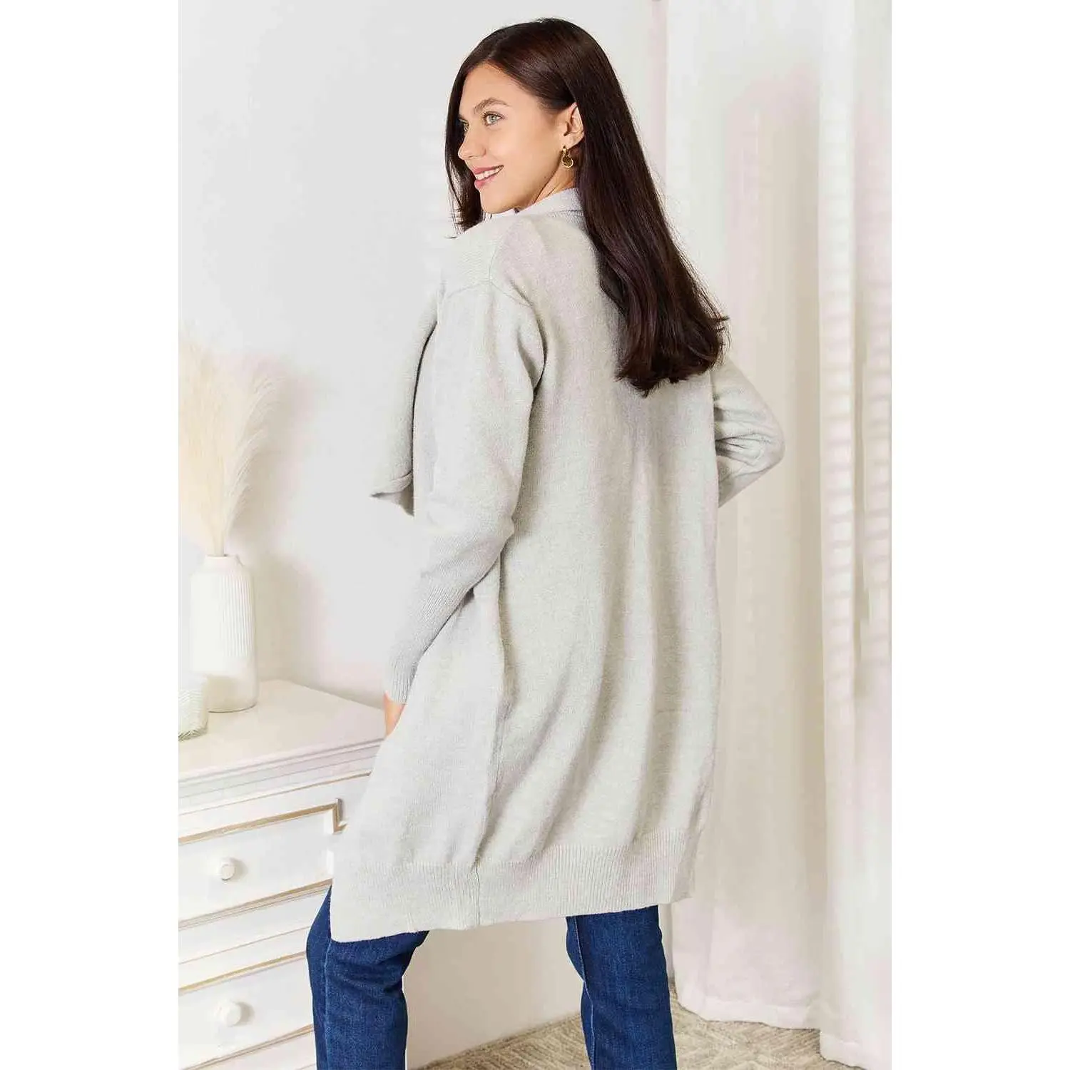 Duster Cardigan with Pockets-