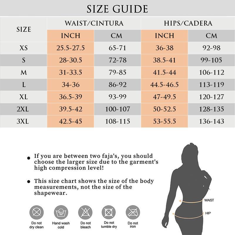 Fajas Colombianas Shapewear for Women Tummy Control Full Shapewear Butt Lifter with Zipper Crotch
