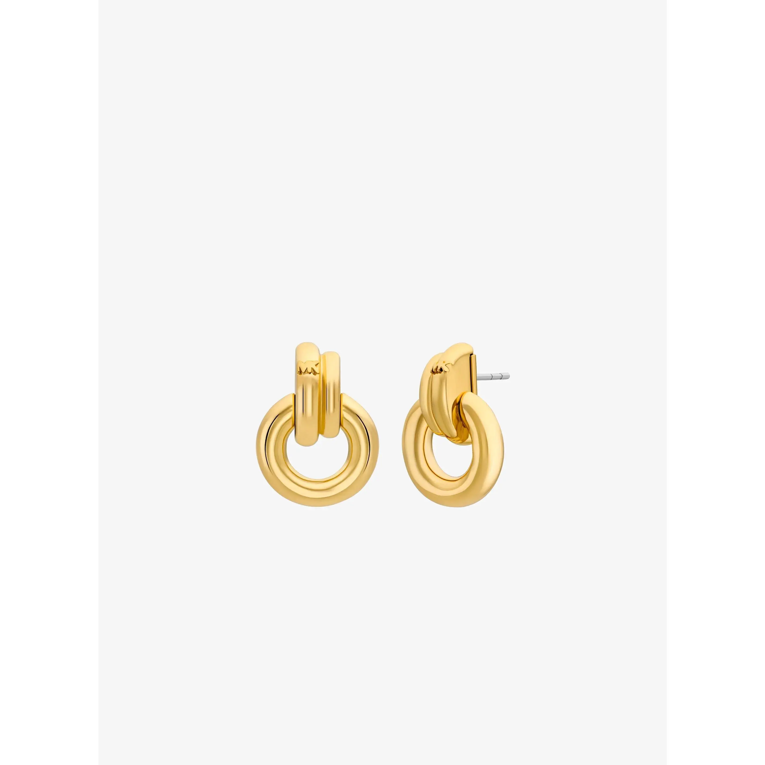 Interlocking Hoop Earrings