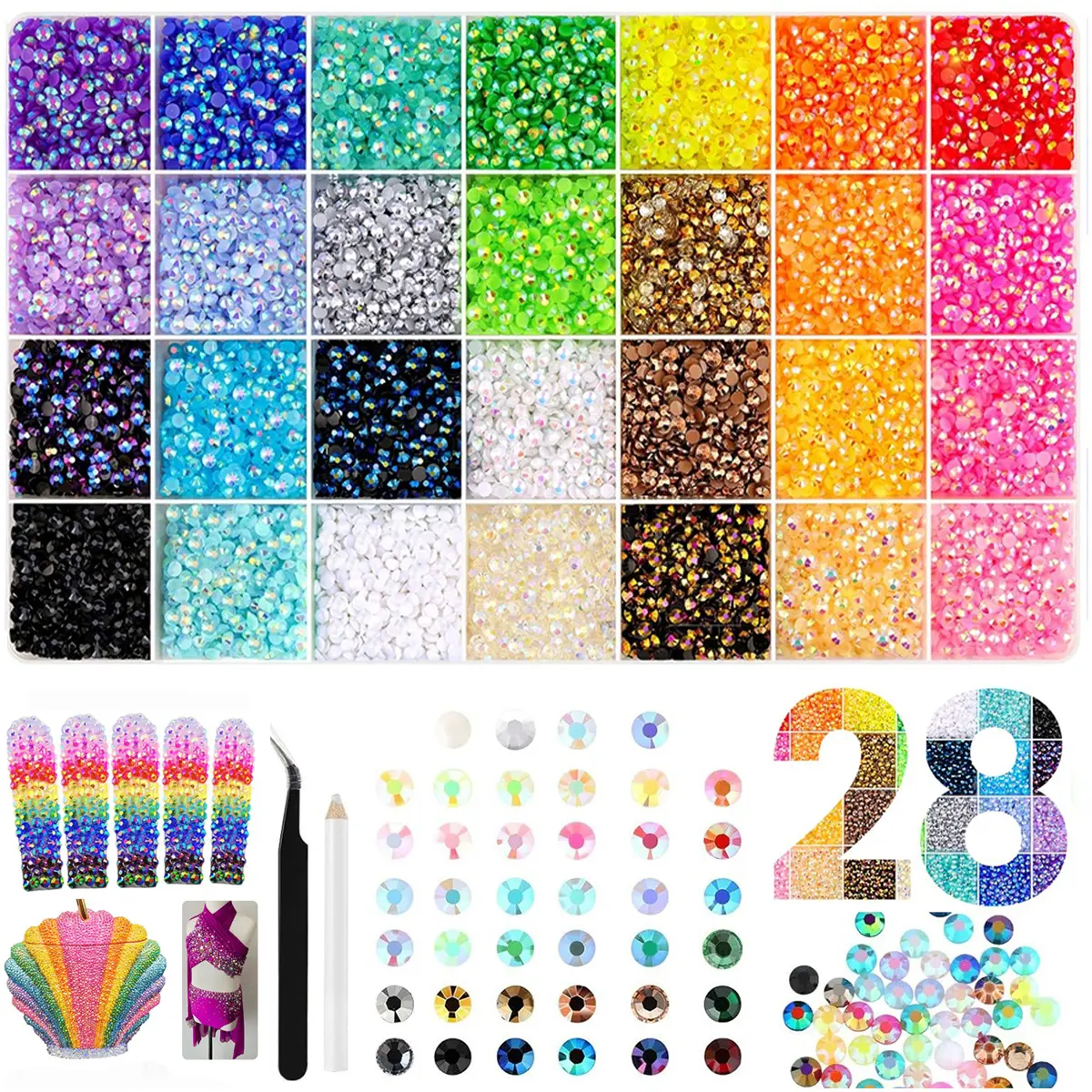 28 Color-30000pcs