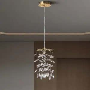Crystal Dimmable Led Single Pendant Light,chandelier