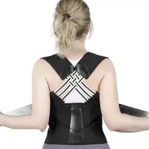 AlignFix Posture Corrector. Adjustable Back & Shoulder Support for Men & women
