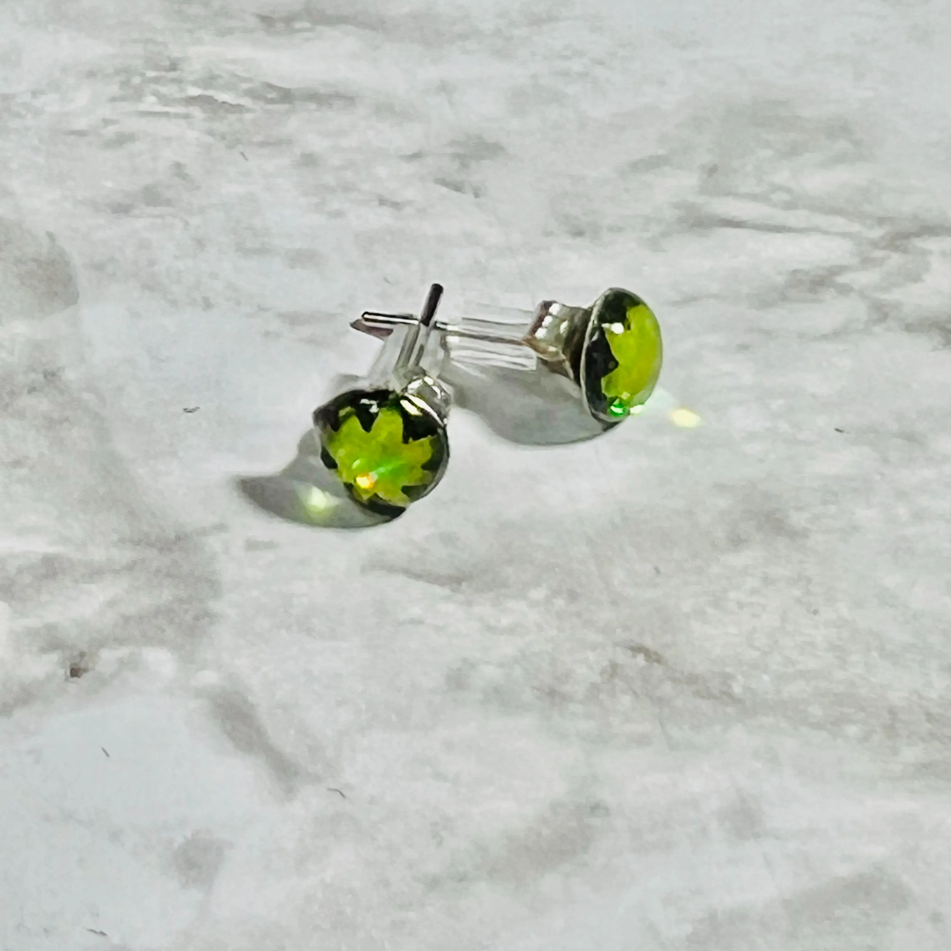 Resin Stud Earings
