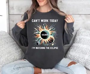 Total Solar Eclipse April 8th 2024 t-shirt,  Eclipse Tee, April 8th Souvenir, Astronomy Gift Hoodie and Sweater; T-shirt