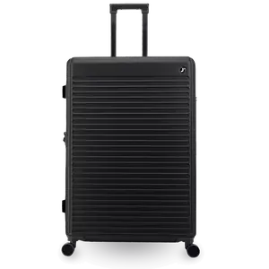 North Hardside Checked Luggage 30' with TSA Combination Lock, Telescoping Handle, Double Spinners, and Organized Mesh Pockets