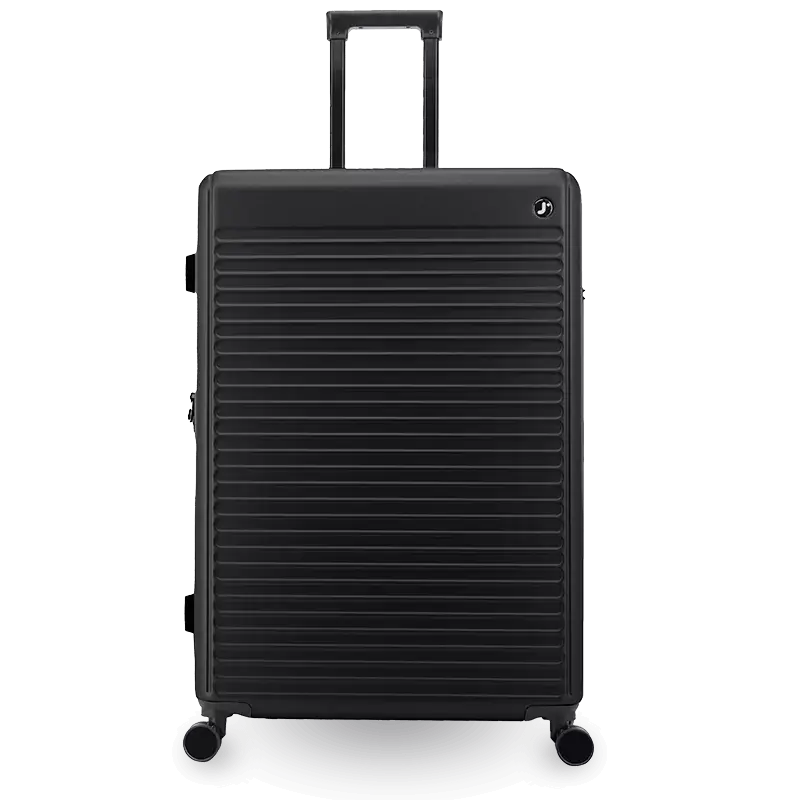 North Hardside Checked Luggage 30' with TSA Combination Lock, Telescoping Handle, Double Spinners, and Organized Mesh Pockets