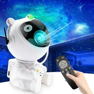 Astronaut Design Star Projector Night Light, USB Powered Starry Sky Projector Lamp, Novelty Lighting, Led Light Entertainment for Bedroom, Living Room, Home Decor