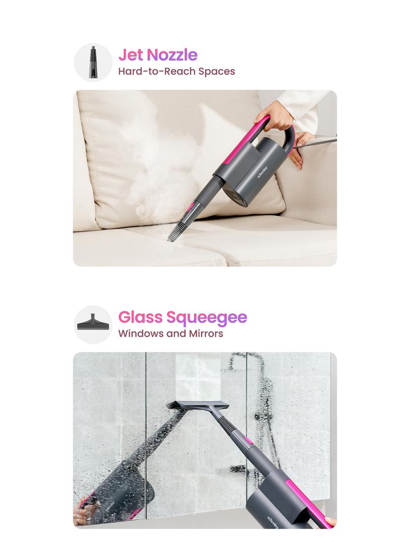 Schenley 18-in-1 Steam Mop with Detachable Handheld Steamer for Walls, Floors, Tiles, Tackles Grease & Sticky Messes, Includes Multiple Accessories Cleaning Tools Cleaning Set Schenley 18-in-1 Steam Mop with Detachable Handheld Steamer for Walls, Floors, Tiles, Tackles Grease & Sticky Messes, Includes Multiple Accessories Cleaning Tools Cleaning Set