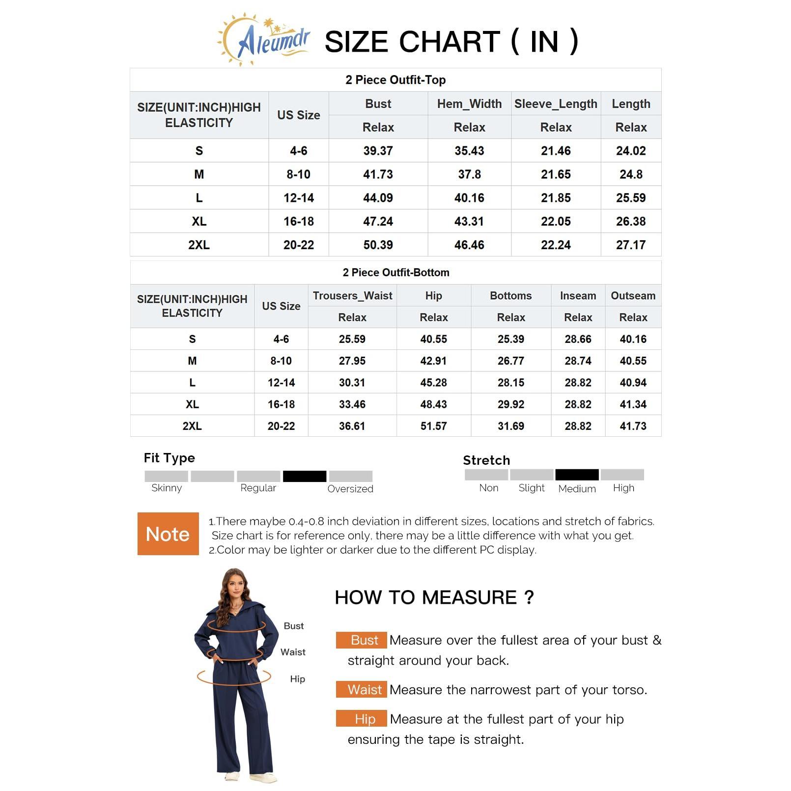 Aleumdr Women's Two-Piece Outfit Half-Zip Sweatshirt & Wide Leg Sweatpants Tracksuit for Autumn Sportswear Running Fitness Loungewear Set