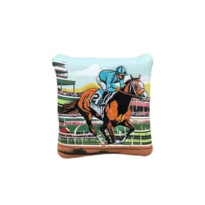 Derby Horse Golf Mallet Putter Headcover - Unique Derby Horse Design for Mallet Putters - Protects and Styles Your Golf Club