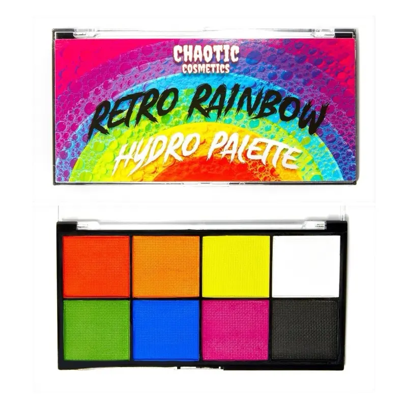 Rainbow Eyeliner Palette Water Activated