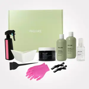 Pallure Hydrating And Color Refreshing At Home Kit - Semi-permanent hair color kit for blonde or color-treated hair
