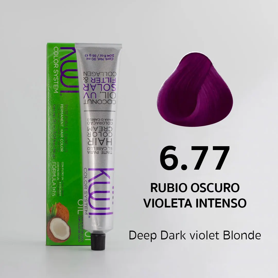 6.77 - Deep Dark Violet Blonde
