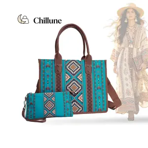 Boho Canvas Crossbody Bag for Women – Trendy Elegant Shoulder Bag with Adjustable Strap