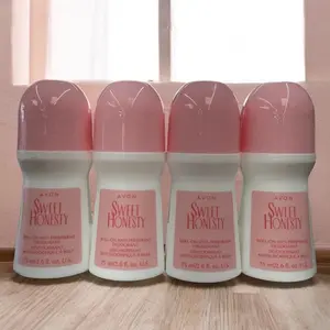 AVON Sweet Honesty Roll-On Antiperspirant Deodorant for Women pack of 4 Each 75ml/2.6oz Body care.