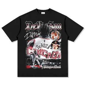 DEMAR DEROZAN V2 Graphic tee, Oversized Tee, Retro Western Tee, Unisex t-shirt