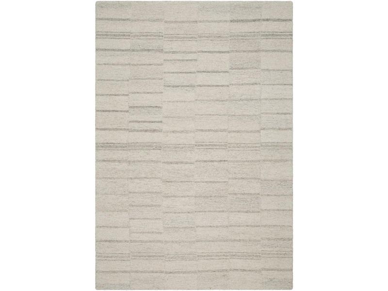 Livabliss GND2360-576 5 ft. x 7 ft. 6 in. Granada Collection GND-2360 Rectangle Hand Made Rug - Ash, Light Grey