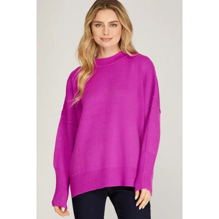 MAGENTA SWEATER MAGENTA SWEATER