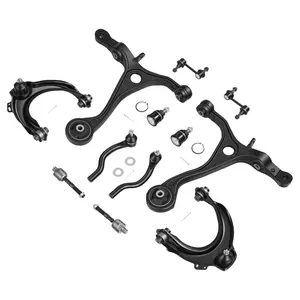 VEVOR Front Upper Lower Control Arms, OEM Suspension Kit Compatible with 2004-2008 ACURA TSX, 2003-2007 Honda Accord Sedan/Coupe (2.4L Gas Engine Only) - 12PCS