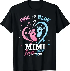 Vintage Graphic T-Shirt for Women, Cute "Mimi Loves You" Print, 100% Cotton Short Sleeve Casual Streetwear Top