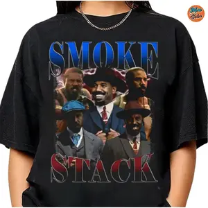 Smoke And Stack Vintage Graphic T-Shirt, Sinners Movie Unisex Shirt, Cool Modern Gift, Gift For Women, Gift For Man, Crewneck T-shirt, Trending Shirt