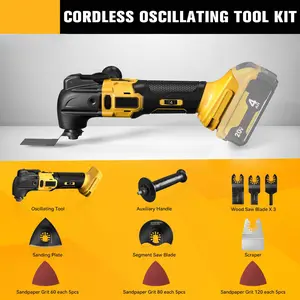Oscillating Tool, 6 Variable Speed for Wood