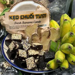 Fresh Banana Candy 500g/bag - Kẹo Chuối Tươi 500g - Sweet Chewy Candy