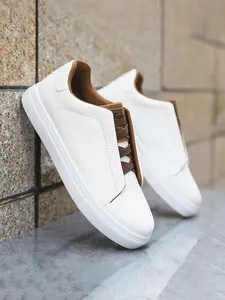 Men's Fashionable Lace Up Low Top Sneakers, Casual Comfortable Breathable Skate Shoes, Male All-match Round Toe Shoes for Daily Wear, Sports Shoes, Athletic Sneaker Footwear, Solid Color Sneakers