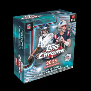 2025 NFL TOPPS CHROME MEGA BOX - X FRACTOR PARALLELS