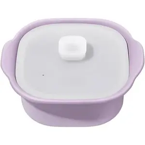 Multi-Steamer   Microwave Steamer for Cooking & Reheating  Flexible & Durable (Luna Purple, 20.29 fl oz)
